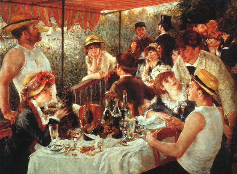 Pierre Renoir Luncheon of the Boating Party china oil painting image
